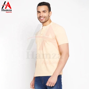 High Quality Men's 100% Cotton Breathable Neck T-Shirt for Men Casual Fitness Short Sleeve <b>Round</b> Plain Tee for Workout Wear - Product Image 3