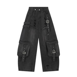 Jeans de algodón para hombre al por mayor, jeans elásticos con logotipo personalizado para minoristas globales, colección Premium Fit tallas S, M, L, XL - Product Image 2