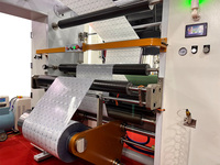 Laminateur automatique électrique haute vitesse pour film plastique et aluminium de qualité alimentaire, sans solvant, pour rouleaux de film souple
