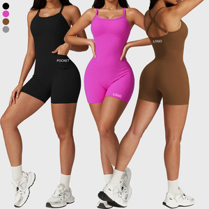 Ensemble de yoga 2 pièces en Spandex et Nylon respirant, ensemble de yoga 3 pièces en Spandex et Nylon, ensemble de yoga écologique en Spandex taille mi-haute - Product Image 1