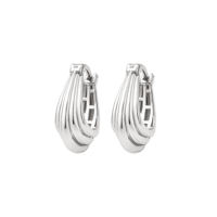 Boucles d'oreilles créoles élégantes style bohème indien pour femmes, en argent sterling 925 plaqué, légères, bijoux de mode, cadeaux d'anniversaire, pour rendez-vous galants