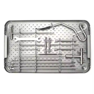 Kit d'instruments à clous interverrouillables professionnels pour la stabilisation osseuse et la réparation des fractures en chirurgie orthopédique - Product Image 6