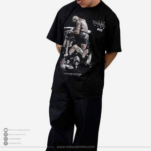 Nueva Llegada, Camiseta de Verano de Moda, Personalizada con Impresión DTG de Alta Calidad, Talla Grande, 100% Algodón, Secado Rápido y Transpirable - Product Image 5