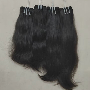 Raw Hair Directly From India Natural Wave Unprocessed Hair <b>Extensions</b> <b>Cheap</b> Remy Virgin Human Hair Unprocessed Bundles - Product Image 1