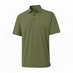 High Quality Men Cotton Polo Shirt <b>Classic</b> Short Sleeve with Button Collar Polo Shirt Casual Wear Short Sleeve Golf Shirt - Product Image 5
