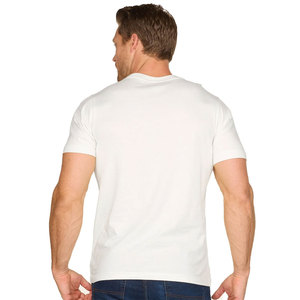 <b>White</b> Regular Fit Cotton T Shirt New Slim Fit 100% Cotton Layering T-Shirts - Product Image 2