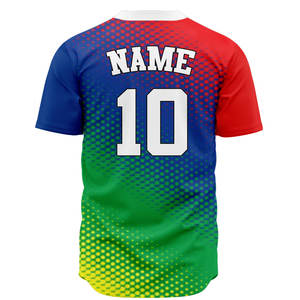 Uniformes de Béisbol y Sóftbol al Por Mayor, Camisetas Personalizadas Sublimadas, Transpirables, para Equipos Masculinos - Product Image 2