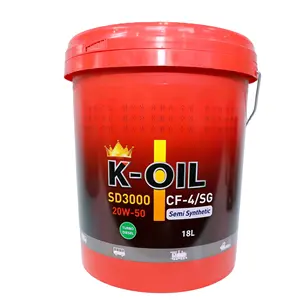 K-Oil SD3000 20W50 CF-4, "Semi-Synthetic lubricants " best quality and factory price for automotive applications from Vietnam