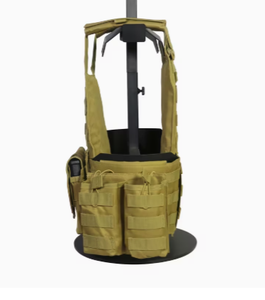 TRIBON SPORTS Tactical Vest TS-<b>TV</b>-008 Softback Nylon Hunting Utility Pockets Zipper Closure Arcuate Shoulder Strap Unisex - Product Image 5