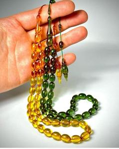 Rosario Musulmán de Resina Hecho a Mano de Primera Calidad, Tasbih, Elegante Regalo Religioso para Hombres y Mujeres, Diseño de Ángel - Product Image 6