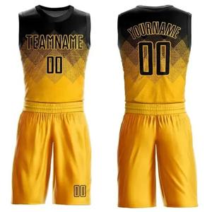 Nouvelle conception vierge, maillot de basketball personnalisé de haute qualité pour hommes, ensemble de tenue de basketball par sublimation, personnalisable pour hommes - Product Image 5