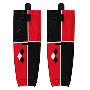 Low Moq Custom Logo Sublimated Stretch Ice Hockey <b>Training</b> <b>Socks</b> 100%Polyester Fiber Practice <b>Socks</b> Elastic Cuff Team Wear OEM - Product Image 1