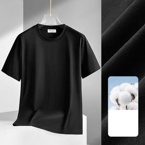 เสื้อยืดคอกลมแขนสั้นแบบยูนิเซ็กซ์ ปักโลโก้ตามสั่งด้านหน้า ผ้าฝ้าย 100% ระบายอากาศได้ดี ทรงปกติ สีพื้น สำหรับฤดูร้อน - Product Image 2