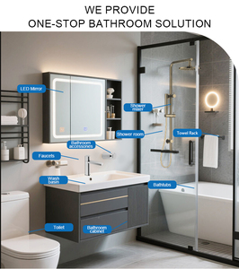 Rubinetto per <span class=keywords><strong>Lavabo</strong></span> Watersino in Stile Moderno <span class=keywords><strong>con</strong></span> Miscelatore Monocomando per Acqua Calda e Fredda - Product Image 4