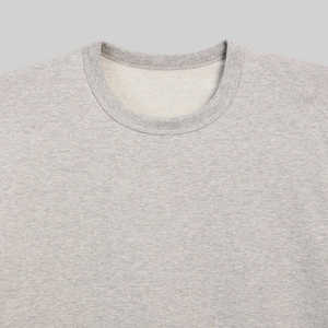 Camisetas Oversize para Hombre, Color Gris, Hombros Caídos, Gruesas, 100% Algodón Orgánico Transpirable, Tallas Grandes, Lisas, Personalizables con Logotipo - Product Image 5