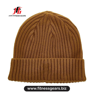 Bonnet en tricot uni pour l'hiver, unisexe, adulte, 56-58 cm, usage quotidien - Product Image 1