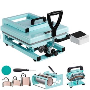 Nuovissima Pressa a Caldo Ibrida Multifunzione 8-in-1 15 X 15 Pollici, Riscaldamento Rapido e Uniforme, Facile Controllo, Design Brevettato per Sublimazione - Product Image 1