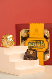 Meilleures ventes : Noix de cajou bio au chocolat au lait, cadeaux pour la fête des pères dans une boîte personnalisée avec logo - Product Image 5