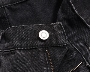 Jeans de Algodón para Hombre, Corte Holgado, Cintura Baja, Estilo Casual, Diseño Transpirable, Logotipo Estampado en la Cintura - Product Image 6
