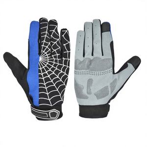 Guantes Mecánicos Azules Personalizados, Guantes de Impacto, Guantes de Trabajo Antideslizantes, Guantes Tácticos para Mecánicos, Guantes de Cuero Sintético de Dedo Completo de 3 mm - Product Image 1