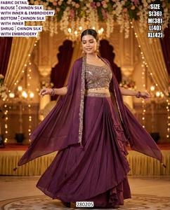 Robe traditionnelle longue pour femme Sitara Mustard Bloom, séchage rapide, protection solaire, pour les occasions de mariage et de fête, toutes saisons - Product Image 2