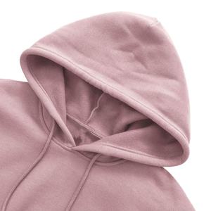 Sudadera con capucha recortada de Invierno para mujer de alta calidad nuevo diseño grueso térmico ligero polar sin forro frontal de algodón coreano Original - Product Image 3
