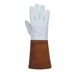 Guantes de soldadura resistentes al fuego para trabajos de forja y soldadura con fuerte agarre y protección gruesa para las manos - Product Image 3