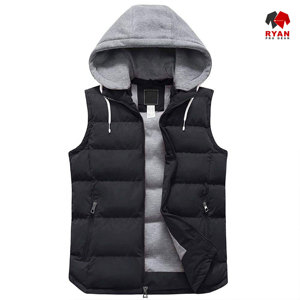 Gilet matelassé imperméable et respirant personnalisé Ryan Pro Gear pour hommes, qualité supérieure avec logo personnalisé, conception ODM OEM - Product Image 5