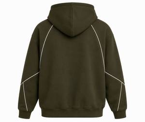 Sweat à capuche vierge premium pour homme en molleton de coton épais, style streetwear, doux, chaud et décontracté, pour la mode et la vente en gros - Product Image 6