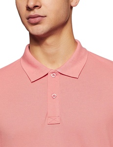 Polo pour homme en coton 100% de qualité supérieure, à manches courtes, avec logo personnalisé, col classique, design décontracté - Product Image 3