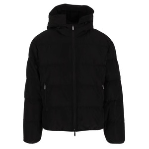 <b>Men's</b> Plus Size Waterproof Down Coat Bright Face Trend Hooded Standard Thickness Winter Bomber Shiny Puffer <b>Jacket</b> - Product Image 1