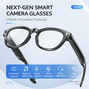 Gafas Inteligentes con Cámara, Nuevas Tendencias 2025, Ligeras, para Viajes, Cámara 4K <span class=keywords><strong>de</strong></span> 8 Megapíxeles - Product Image 3