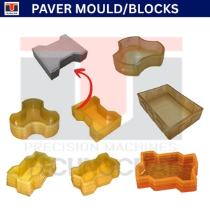 Machine à fabriquer des blocs de pavés emboîtables / moules PV-1 avec moteur haute productivité. - Product Image 3