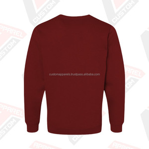 Sweat-shirt à col rond d'été en gros MCAMS04 100% coton pour hommes, vêtements de sport, impression numérique, broderie 3D, écologique - Product Image 2