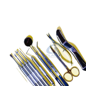 ENSEMBLE D'INSTRUMENTS DENTAUX de 16 PIÈCES, Kits d'Instruments Dentaires de Base en Acier Inoxydable, Instruments Chirurgicaux - Product Image 4