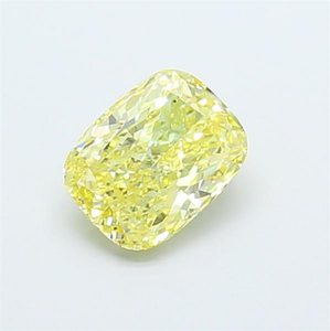 ออกแบบเครื่องประดับอัญมณีชั้นเลิศ ประกายระยิบระยับ รูปทรงคุชชั่น สีเหลืองเข้มพิเศษ เพชรเพาะเลี้ยงในห้องปฏิบัติการ ได้รับการรับรองมาตรฐาน CVD อัญมณีเม็ดเดี่ยวสุดหรู - Product Image 5