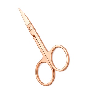 Tijeras para Cejas de Acero Inoxidable de Primera Calidad a Precio Económico, con Logotipo Personalizado y Diseño Sencillo en Venta - Product Image 4