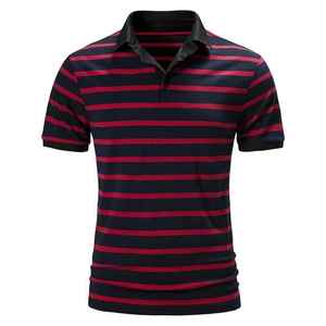 Camiseta Polo Cómoda para Hombre, Tela de Primera Calidad, Manga Corta, Ropa Casual para Exteriores y Viajes, Directo de Fábrica - Product Image 1