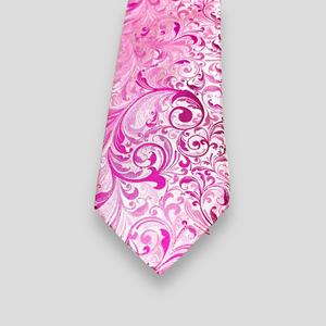 Corbata abstracta rosa - Product Image 1