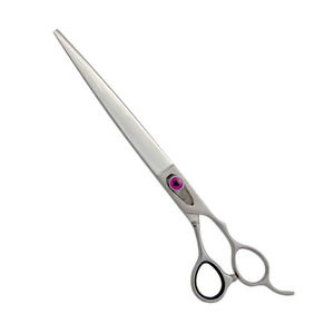 Tijeras Curvas Profesionales para Peluquería Canina, Tijeras Curvas de Acero Inoxidable para Cortar el Pelo de Perros y Gatos, Herramienta de Estilismo - Product Image 1