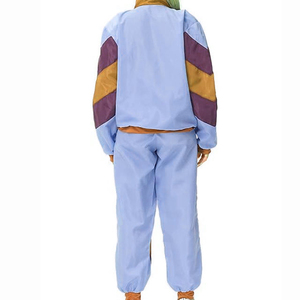 Offre Spéciale – Nouvel Ensemble Coupe-Vent Personnalisé de Haute Qualité pour Femme : Survêtement Zippé et Pantalon de Jogging Rayé - Product Image 6