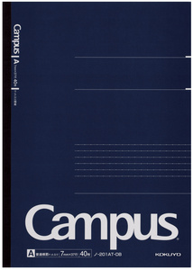 สมุดโน้ตพิมพ์ลายจุด A-Ruled GS02-G5 UV ของญี่ปุ่น KOKUYO Campus B5 ขนาด 7 มม. 30 แผ่น - Product Image 3