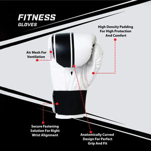 Gants de boxe professionnels en cuir de qualité supérieure, sur mesure, imperméables, avec fermeture à lacets, gants d'entraînement MMA - Product Image 4