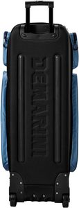 ORHA INTERNATIONAL Nylon Sports <b>Duffel</b> <b>Bag</b> 50-70L Capacity Rolling Travel Gear Case Blue with <b>Wheels</b> - Product Image 6
