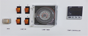 Small Plant Growth Chamber 60L Capacity Natural Light See-Through Model P7-03 <b>Thermostatic</b> 1 Temperature <b>Control</b> - Product Image 3