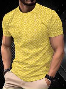 Camiseta de Hombre 100% Algodón, Moderna, Corte Ajustado, Casual, Verano, Secado Rápido, Transpirable, con Logotipo Personalizado - Product Image 6