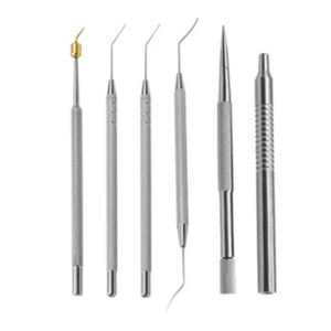 ชุดเครื่องมือผ่าตัดต้อกระจก 21 ชิ้น ชุดอุปกรณ์ผ่าตัดจุลศัลยกรรมตา ทำจากสแตนเลสสตีล ใช้ซ้ำได้ พร้อมกล่องฆ่าเชื้อ - Product Image 4