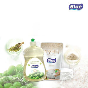 High Quality 2.1L Green Bean <b>Dishwashing</b> Liquid <b>Detergent</b> Disposable Bag with Spout from Viet Nam - Product Image 2