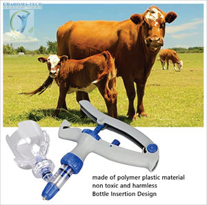 Jeringa de Vacunación Veterinaria de Acero Inoxidable, Inyector Continuo de 30, 50 y 100 cc, Certificación CE, Garantía de 3 Años para Uso Quirúrgico - Product Image 5
