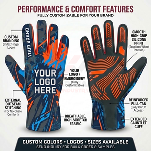 Gants de course personnalisés quatre saisons ignifuges respirants résistants à la chaleur pour le sport automobile F1 Karting Piste Unisexe - Product Image 4